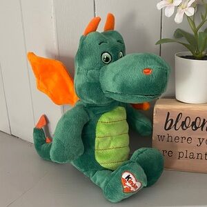 Plush Kinder Dragon with Krinkle Wings